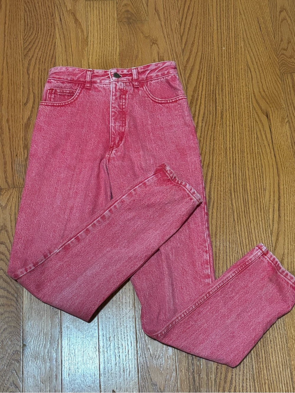 Guess by Georges Marciano Red Pink Denim Jeans Size 29